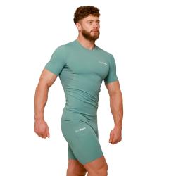 GymBeam Kompresní tričko Mid Blue