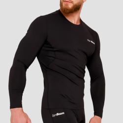 GymBeam Kompresní tričko s dlouhým rukávem High Black