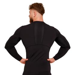 GymBeam Kompresní tričko s dlouhým rukávem High Black