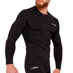 GymBeam Kompresní tričko s dlouhým rukávem High Black
