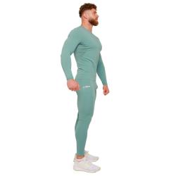 GymBeam Kompresní tričko s dlouhým rukávem High Blue