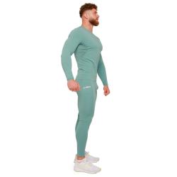 GymBeam Kompresní tričko s dlouhým rukávem High Blue