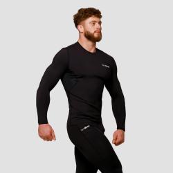 GymBeam Kompresní tričko s dlouhým rukávem Mid Black