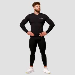 GymBeam Kompresní tričko s dlouhým rukávem Mid Black
