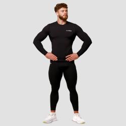 GymBeam Kompresní tričko s dlouhým rukávem Mid Black