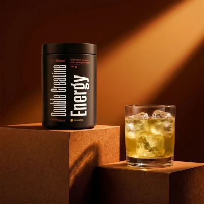 GymBeam Kreatin Double Energy 350 g