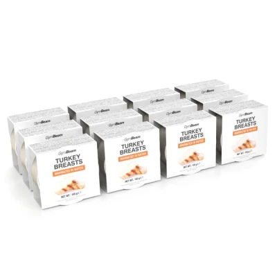 GymBeam Krůtí prsa marinovaná ve vodě 12 x 155 g GymBeam Krůtí prsa marinovaná ve vodě 12 x 155 g