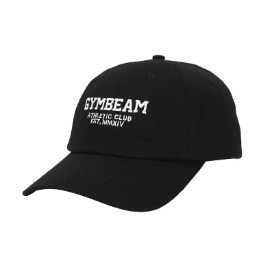GymBeam Athletic Club Black unisex kšiltovka