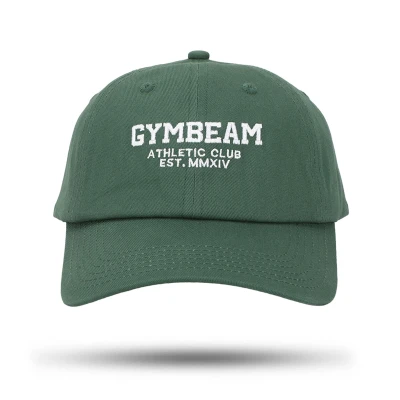 GymBeam Athletic Club Green unisex kšiltovka