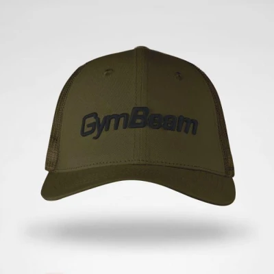 GymBeam Kšiltovka Mesh Panel Cap Military Green GymBeam Kšiltovka Mesh Panel Cap Military Green