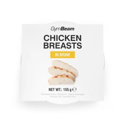 GymBeam Kuřecí prsa ve vlastní šťávě 155 g GymBeam Kuřecí prsa ve vlastní šťávě 155 g