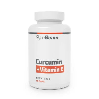 GymBeam Kurkumin + Vitamin E 180 kaps.