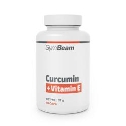 GymBeam Kurkumín + Vitamín E 90 kaps.