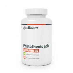 GymBeam Kyselina pantotenová (vitamín B5) 60 kaps. GymBeam Kyselina pantotenová (vitamín B5) 60 kaps.