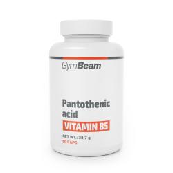 GymBeam Kyselina pantoténová (vitamín B5) 60 kaps.