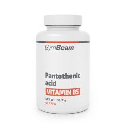 GymBeam Kyselina pantotenová (vitamín B5) 60 kaps.