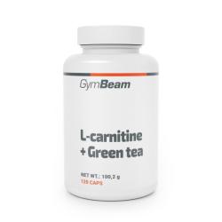 GymBeam L-carnitine + green tea 120 kaps. GymBeam L-carnitine + green tea 120 kaps.