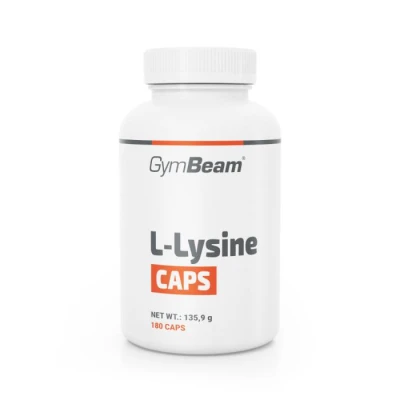 GymBeam L-lyzín 180 kaps. GymBeam L-lyzín 180 kaps.