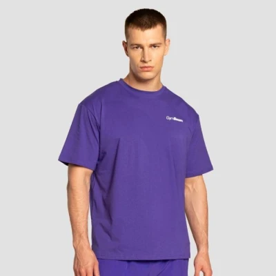 GymBeam Limitless Royal pánské oversized tričko