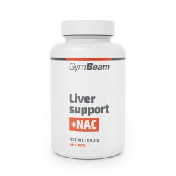 GymBeam Liver support + NAC Resveratrol 90 kaps. GymBeam Liver support + NAC Resveratrol 90 kaps.