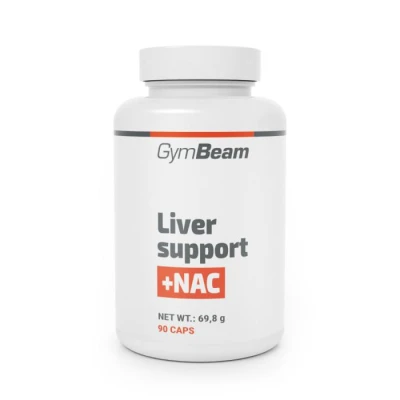 GymBeam Liver support + NAC Resveratrol 90 kaps. GymBeam Liver support + NAC Resveratrol 90 kaps.
