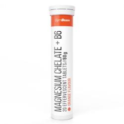 GymBeam Magnesium chelát + B6 20 tab. IBA svieže mango (VÝPREDAJ)