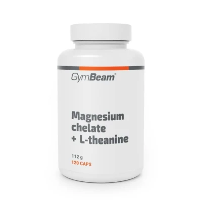 GymBeam Magnézium chelát + L-theanin 120 kaps.