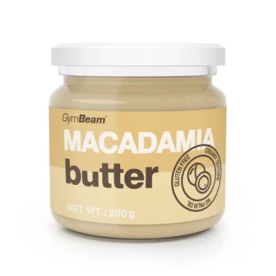 GymBeam Makadamové máslo 200 g