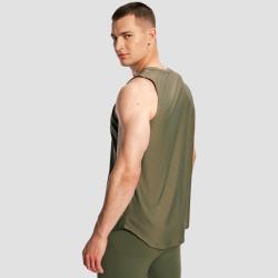 GymBeam Men‘s Combat Tank Top Olive Grey