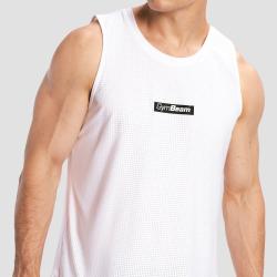 GymBeam Men‘s Combat Tank Top White