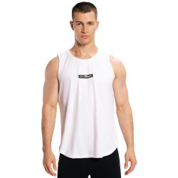 GymBeam Men‘s Combat Tank Top White