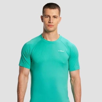 GymBeam Pulse X Green pánské běžecké triko