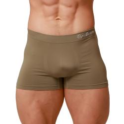 GymBeam Men’s Seamless Boxers 2Pack Army