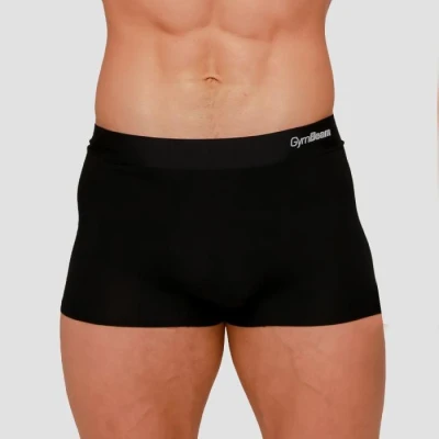 GymBeam Men’s Soft Boxers 2Pack Black