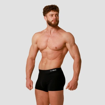 GymBeam Men’s Soft Boxers 2Pack Black