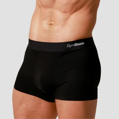 GymBeam Men’s Soft Boxers 2Pack Black