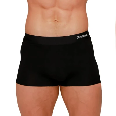 GymBeam Men’s Soft Boxers 2Pack Black