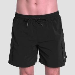 GymBeam Men‘s Swim Cargo Shorts Black GymBeam Men‘s Swim Cargo Shorts Black