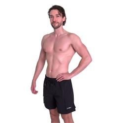 GymBeam Men‘s Swim Cargo Shorts Black