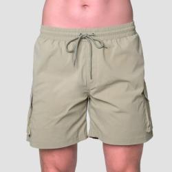 GymBeam Men‘s Swim Cargo Shorts Olive GymBeam Men‘s Swim Cargo Shorts Olive