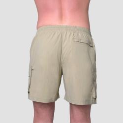 GymBeam Men‘s Swim Cargo Shorts Olive