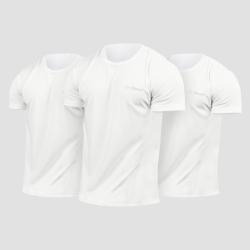 GymBeam Men‘s TRN T-Shirt 3Pack White GymBeam Men‘s TRN T-Shirt 3Pack White