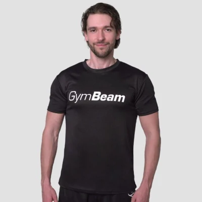 GymBeam Mesh T-Shirt Essence Black GymBeam Mesh T-Shirt Essence Black