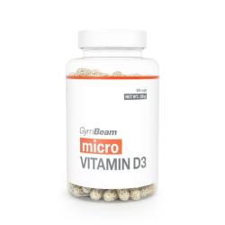 GymBeam Mikro Vitamín D3 90 tab. GymBeam Mikro Vitamín D3 90 tab.