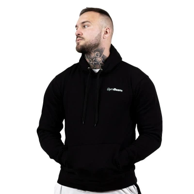 GymBeam Mikina Athlete Black White POUZE XL (VÝPRODEJ)