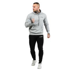 GymBeam Mikina Athlete Grey Black
