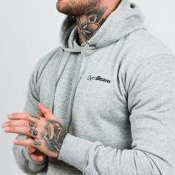 GymBeam Mikina Athlete Grey Black
