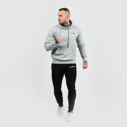 GymBeam Mikina Athlete Grey Black