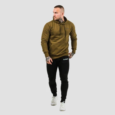 GymBeam Mikina Athlete Military Green Black