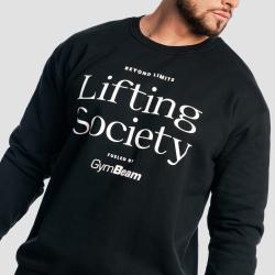 GymBeam Mikina Lifting Society Black